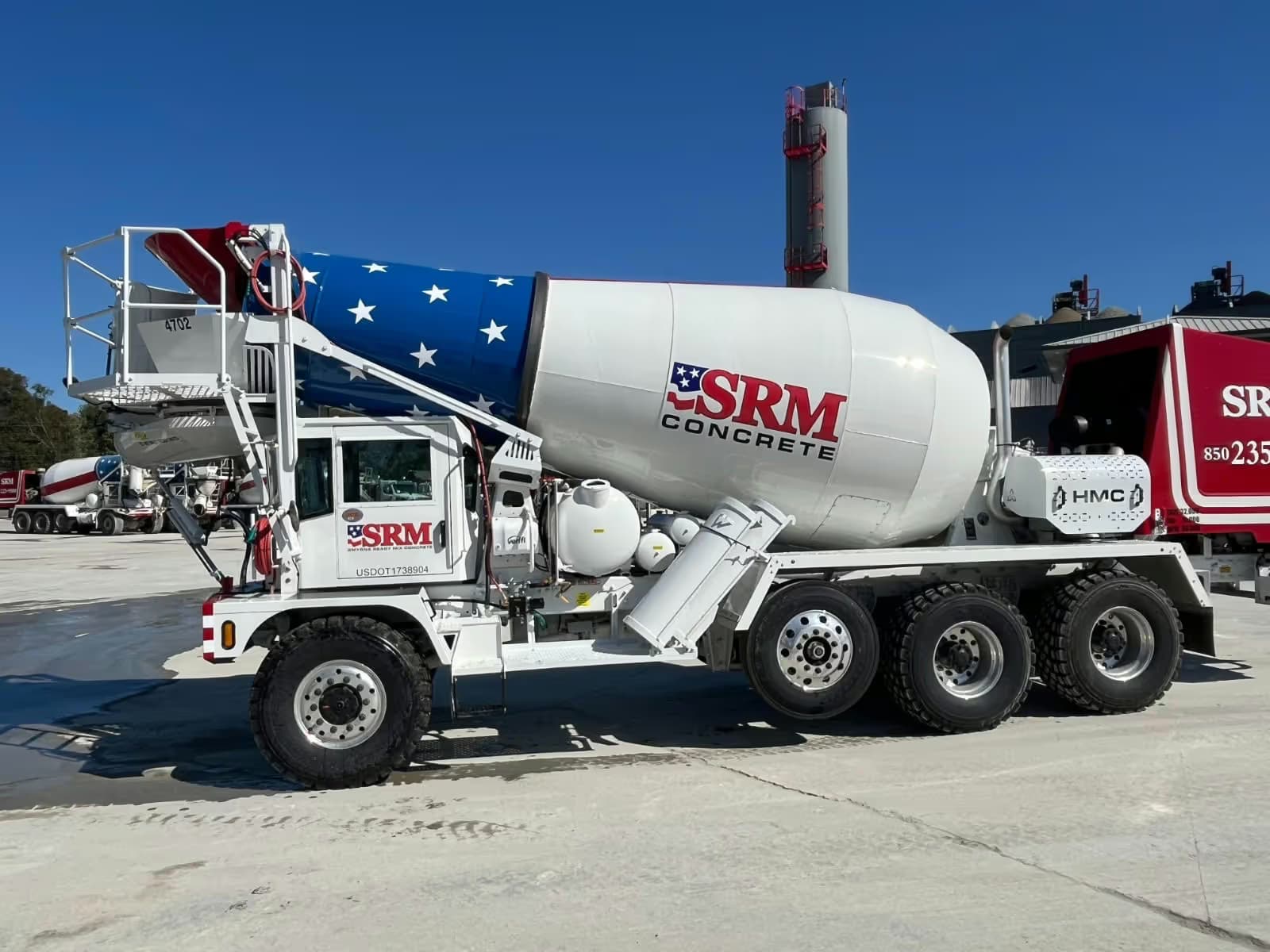 SRM readymix truck