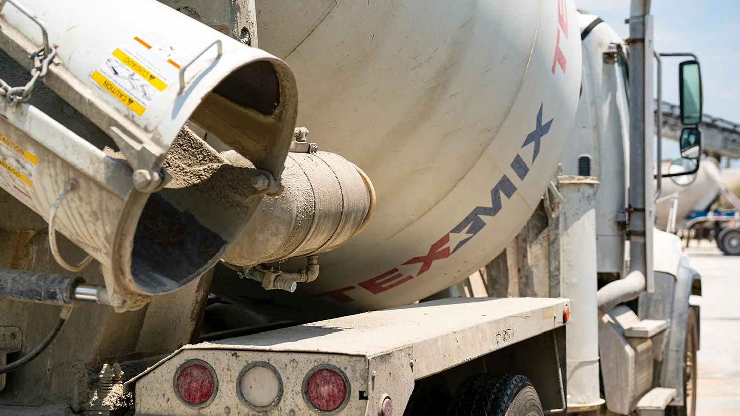 TexMix truck Verifi Concrete Management